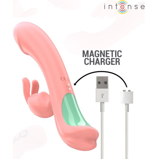 Intense Fun INTENSE - RACHEL RABBIT VIBRATOR 5 VIBRATIONS PINK