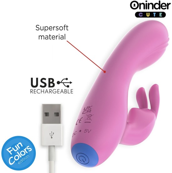 Oninder Cute LOVE BUNNY VIBRATOR G-SPOT CLITORIS - FREE WORLDWIDE APP