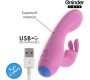 Oninder Cute LOVE BUNNY VIBRATOR G-SPOT CLITORIS - FREE WORLDWIDE APP