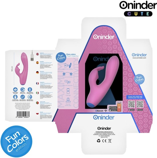 Oninder Cute LOVE BUNNY VIBRATOR G-SPOT CLITORIS - FREE WORLDWIDE APP