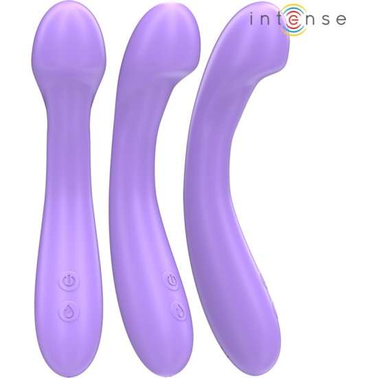 Intense Fun INTENSE - BECKY VIBRATOR 19 CM HEATABLE 7 VIBRATIONS PURPLE