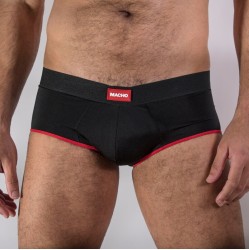 Macho Underwear MACHO - MS24R UNDERPANTS BRIEF DARK RED S