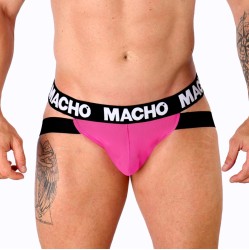 Macho Underwear MACHO - MX28FR JOCK PINK NEON S