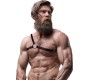 Fetish Submissive Attitude FETISH SUBMISSIVE - ATTITUDE MENS CROSSED SHOULDER ECO LEATHER HARNESS