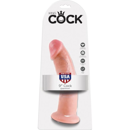 King Cock 22,56 cm Cock - Flesh