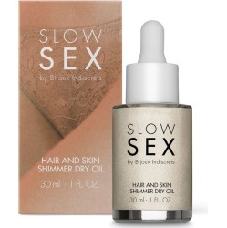 Bijoux Slow Sex BIJOUX - SLOW SEX MULTIFUNCTION ILLUMINATING DRY OIL 30 ML