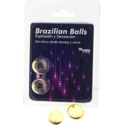 Taloka 2 BRAZILIAN BALLS VIBRATING & SHOCK EFFECT EXCITING GEL
