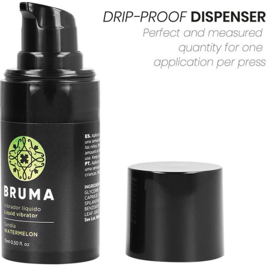 Bruma LIQUID VIBRATOR ULTRA SLIDING WATERMELON 15 ML