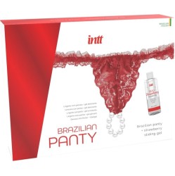 Intt Releases BRAZILIAN RED PANTY WITH PEARLS AND LUBRICATING GEL 50 ML
