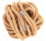 Kink Rope Arts KINK - HEMP ROPE WITH METAL HEAD 5 METER
