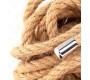 Kink Rope Arts KINK - HEMP ROPE WITH METAL HEAD 5 METER