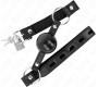 Kink Collar & Gag KINK - BLACK TPE BALL 4 CM GAG 60 x 2 CM
