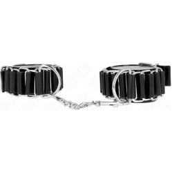 Kink Wrist Restraint KINK - HINGE-LIKE THIN WRIST RESTRAINTS BLACK ADJUSTRABLE 16-22 CM X 3.5 CM