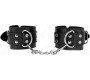 Kink Wrist Restraint KINK - DOUBLE BUCKLE WRIST RESTRAINTS BLACK ADJUSTABLE 19-26 CM