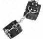 Kink Wrist Restraint KINK - DOUBLE BUCKLE WRIST RESTRAINTS BLACK ADJUSTABLE 19-26 CM