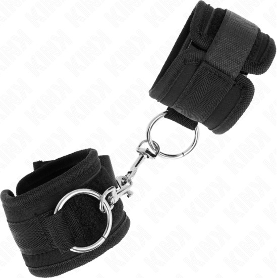 Kink Wrist Restraint KINK - WRIST RESTRAINTS BLACK ADJUSTABLE 18-35 CM X 6 CM