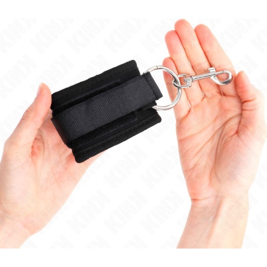 Kink Wrist Restraint KINK - WRIST RESTRAINTS BLACK ADJUSTABLE 18-35 CM X 6 CM