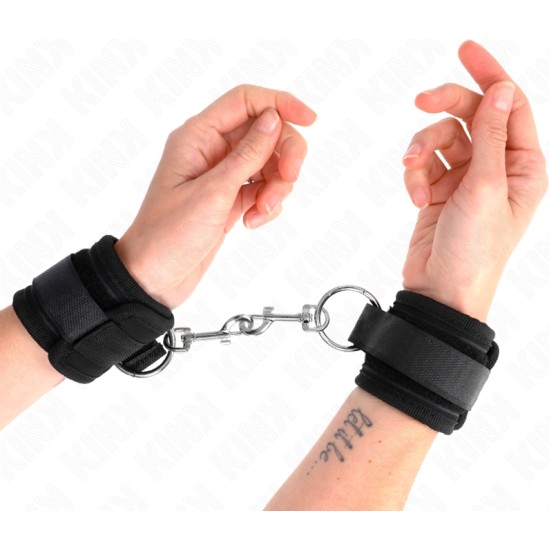 Kink Wrist Restraint KINK - WRIST RESTRAINTS BLACK ADJUSTABLE 18-35 CM X 6 CM
