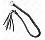 Kink Impact & Touch KINK - SNAKE WHIP WITH BLACK HAND RING 65 CM