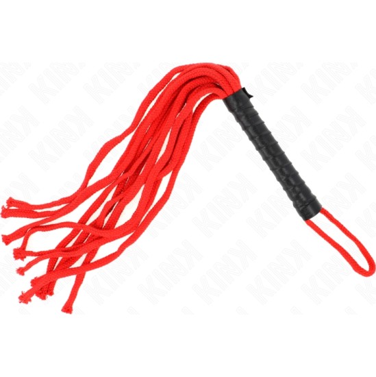 Kink Impact & Touch KINK - ROJO ROPE WHIP 56 CM