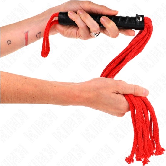 Kink Impact & Touch KINK - ROJO ROPE WHIP 56 CM