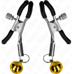 Kink Nipple Grip KINK - GOLD SINGLE BELL NIPPLE CLAMP 6 CM