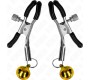 Kink Nipple Grip KINK - GOLD SINGLE BELL NIPPLE CLAMP 6 CM