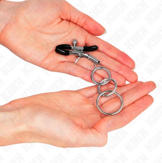 Kink Nipple Grip KINK - 3 O-RING NIPPLE CLAMP 6 CM
