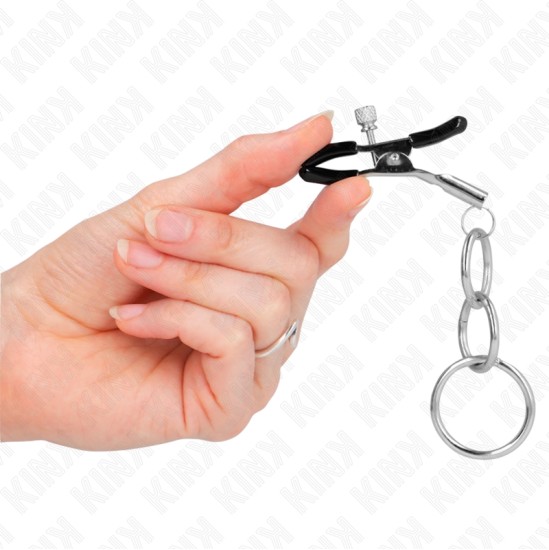 Kink Nipple Grip KINK - 3 O-RING NIPPLE CLAMP 6 CM