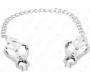 Kink Nipple Grip KINK - JAPANESE CLOVER NIPPLE CLAMPS WITH CHAIN SILVER 30 CM