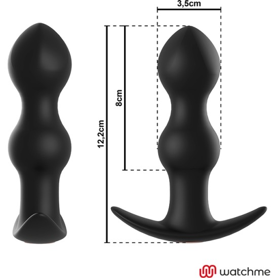 Anbiguo WATCHME REMOTE CONTROL PLUG ANAL VIBRATOR TIBERIO