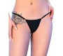 Chilirose Panties & Thongs CHILIROSE - CR 4382 THONG BLACK S/L