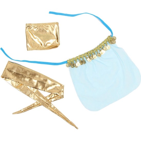 Subblime Sets SUBBLIME - INDIA STYLE BLUE LINGERIE SET S/M