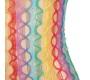 Subblime Dresses SUBBLIME - 952365 RAINBOW BARE SHOULDER FISHNET DRESS ONE SIZE