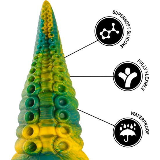 Epic CETUS GREEN TENTACLE DILDO SMALL SIZE