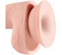 King Cock Plus KING COCK - TRIPLE DENSITY DILDO 19 CM