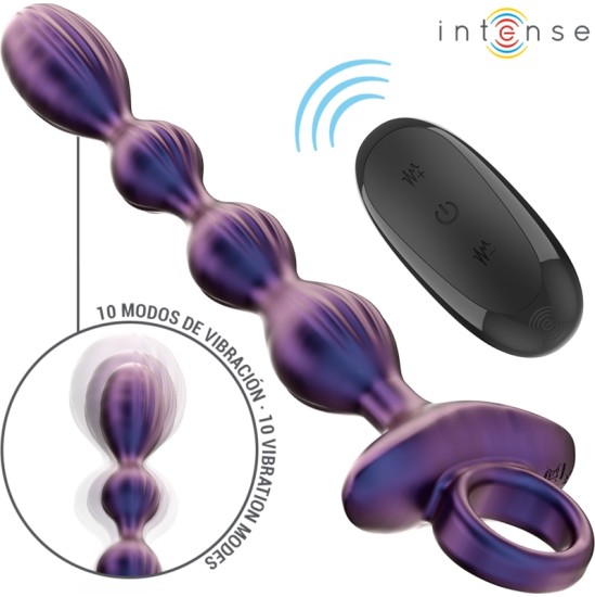 Intense Anal Toys INTENSE - JACKIE VIBRATING ANAL PLUG MODEL 1 REMOTE CONTROL