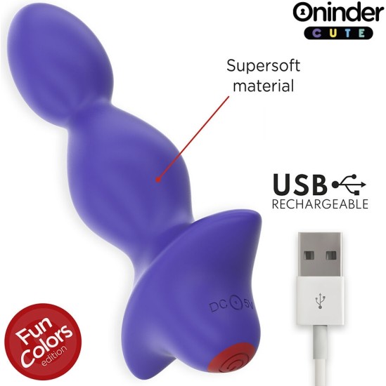 Oninder Cute LOVE BUTT VIBRATING ANAL PLUG DILATOR - FREE WORLDWIDE APP