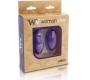 Womanvibe ALSAN SILICONE REMOTE CONTROL EGG PURPLE