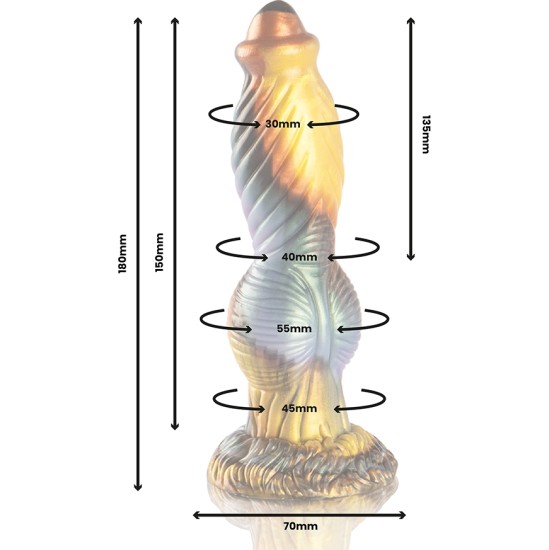 Epic PHOENIX DILDO THE RESURGENCE OF PLEASURE RECHARGEABLE REMOTE CONTROL