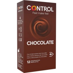 Control Condoms CONTROL - ADAPTA CHOCOLATE CONDOMS 12 UNITS