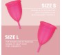 Intimichic MENSTRUAL CUP MEDICAL GRADE SILICONE - SIZE S