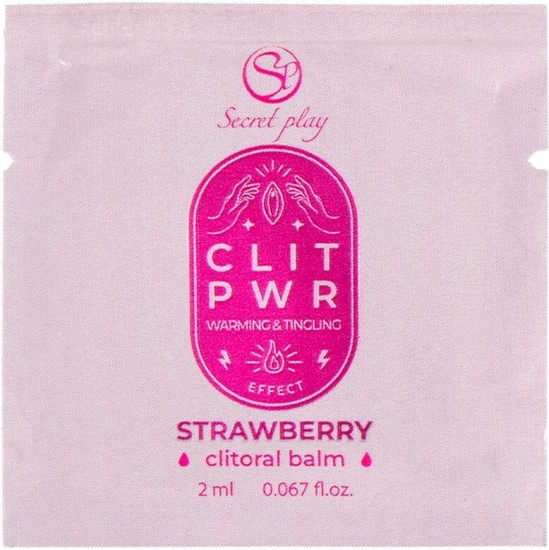 Secretplay Cosmetic SECRETPLAY - SINGLE DOSE STRAWBERRY LUBRICANT 2 ML