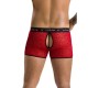 Passion Men PASSION - 046 SHORT PARKER RED S/M