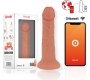 Oninder MEDIUM BOGOT&Aacute; VIBRATOR DILDO 9 SPEEDS NATURAL 20 CM -O- 4.2 CM - FREE APP