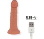 Oninder MEDIUM BOGOT&Aacute; VIBRATOR DILDO 9 SPEEDS NATURAL 20 CM -O- 4.2 CM - FREE APP