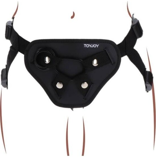 Get Real STRAP-ON DELUXE HARNESS BLACK