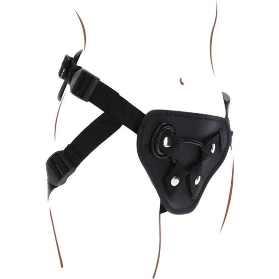 Get Real STRAP-ON DELUXE HARNESS BLACK