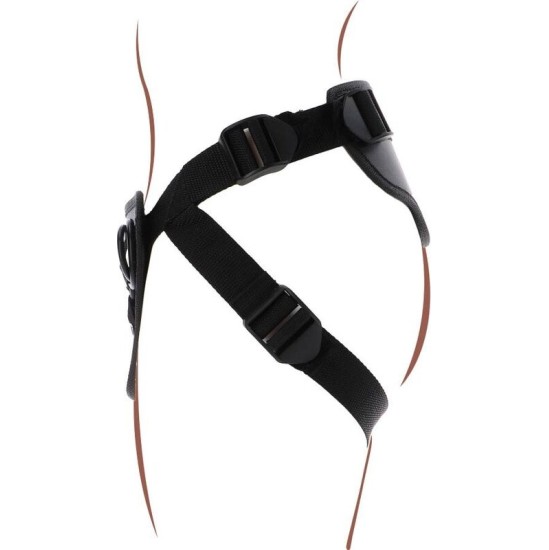 Get Real STRAP-ON DELUXE HARNESS BLACK