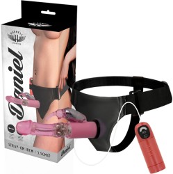 Harness Attraction RNES DANIEL WITH VIBRATION AND ROTATION 18 CM -O- 3.5 CM